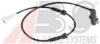 PEUGE 4545F6 Sensor, wheel speed